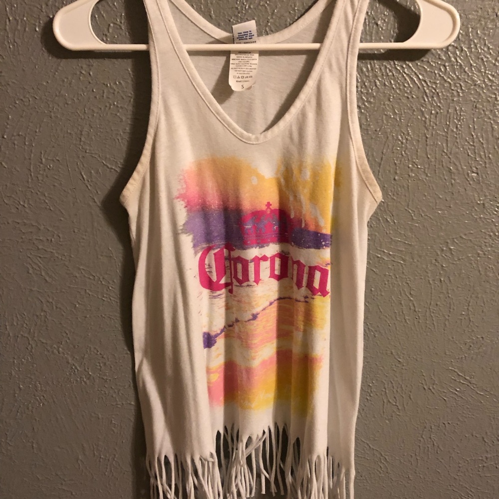 gently used fringe tank top